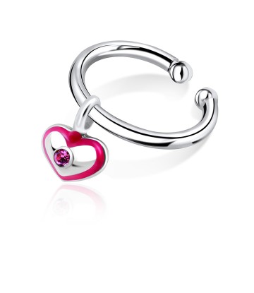 Dangling Heart Ear Cuff Charms EC-429